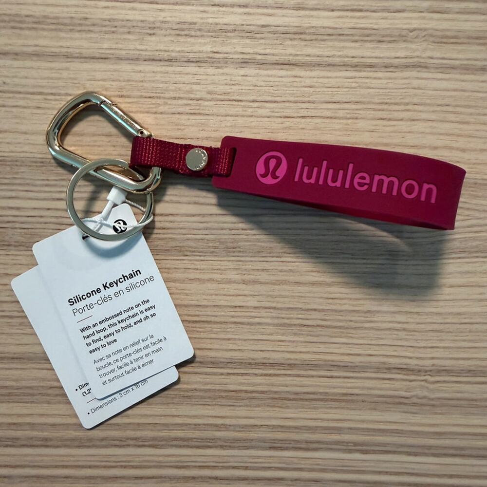 Lululemon Keychain